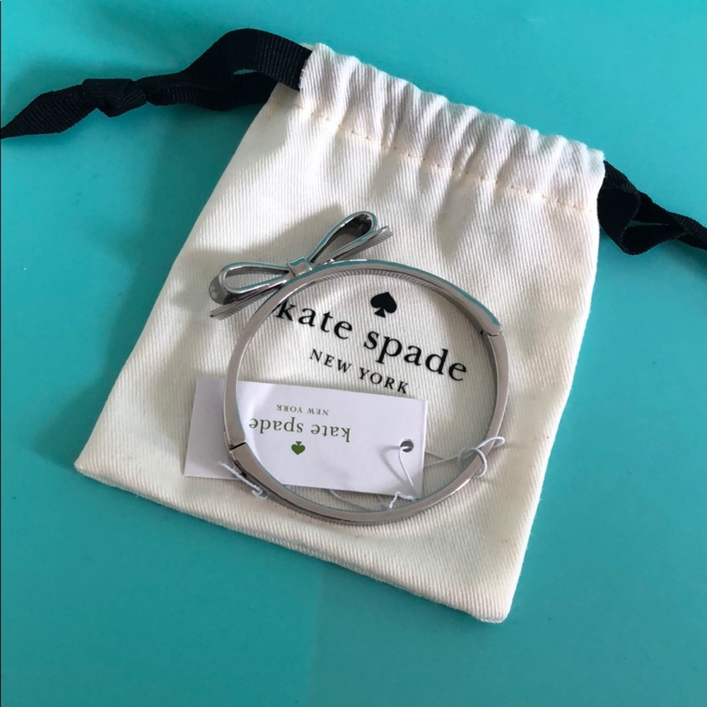 Kate Spade Love Notes Bracelet- Silver